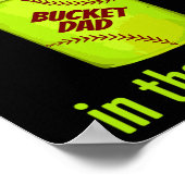 Als Tees Softll Dad Bester Sitz Im Haus Pitcher Poster (Ecke)