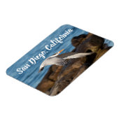 Als Tern fliegt San Diego, Kalifornien Magnet (Linke Seite)