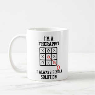 Als Therapeutin finde ich immer eine Lösung Tasse