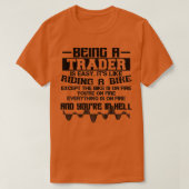 Als Trader Isnx27t Easy Stock Forex Trading T-Shirt (Design vorne)