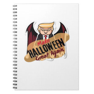 Als Vampire - Mache Halloween wieder groß. Klassis Notizblock