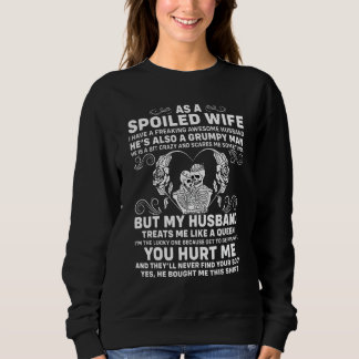 Als verspottete Ehefrau habe ich einen frostigen E Sweatshirt