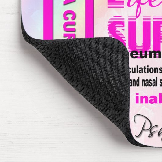 ALS Vertrauen in Gott Mousepad (Ecke)