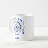 Als Waage geboren Kaffeetasse (Vorderseite Links)