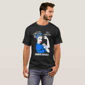 ALS Warrior Unbreakable ALS Awareness Gift T-Shirt (Vorne ganz)