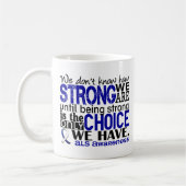 ALS, wie stark wir sind Kaffeetasse (Links)