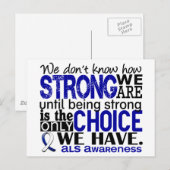 ALS wie stark wir sind Postkarte (Vorne/Hinten)