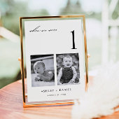 Als wir alt waren Foto Tischnummer