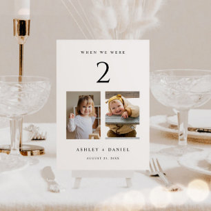 Als wir alt waren tischnummer