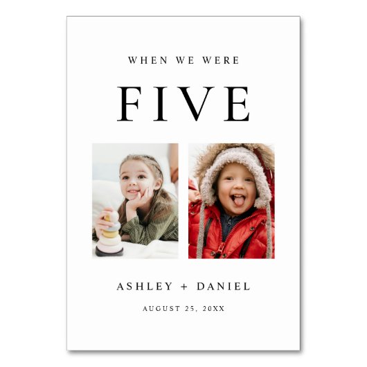 Als wir alt waren tischnummer (Vorderseite)