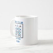 Als Zwilling geboren Kaffeetasse (Vorderseite Links)