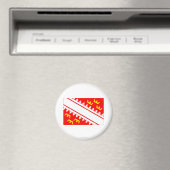 Alsace-Flagge Magnet (In Situ (Geschirrspüler))