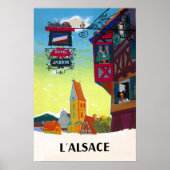 Alsace Travel Poster (Vorne)