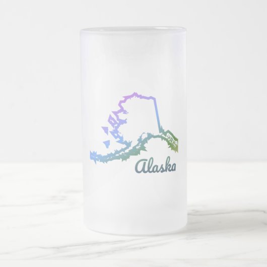 Alsaka Mattglas Bierglas (Mittel)