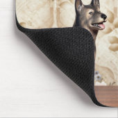 Alsationshund Mousepad (Ecke)