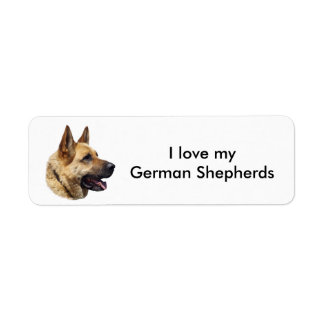 Alsatisches Schäferhundportrait