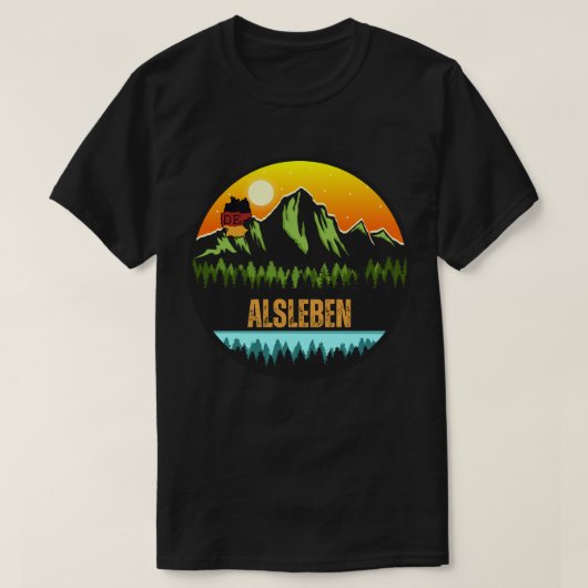 Alsleben, Deutschland T-Shirt (Design vorne)