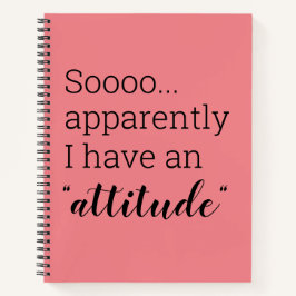 Also, anscheinend habe ich eine Haltung lustige No Notizblock