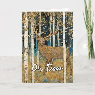 Also bald rustikal Artistic Oh Dee Dankeskarte