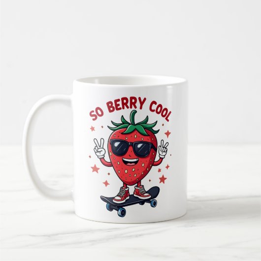 Also Berry Cool Frucht Lover Strawberry Saison Kaffeetasse (Links)