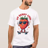 Also Berry Cool Frucht Lover Strawberry Saison T-Shirt (Vorderseite)
