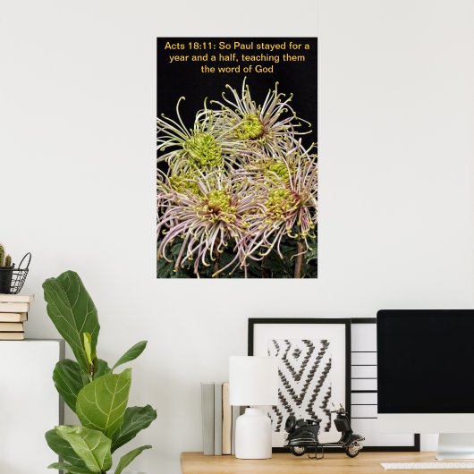 Also bleibe Paul anderthalb Jahre Poster (Heimbüro)