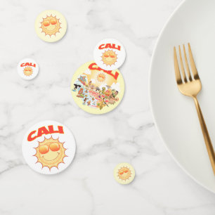 Also Cal Table Confetti Konfetti