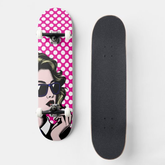 Also Chic Skateboard (Vorderseite)