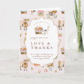 Also danke für Sie | Fall Baby Dusche (Vorderseite)