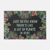 Also, es gibt so viele Pflanze Fußmatte (Vorderseite)