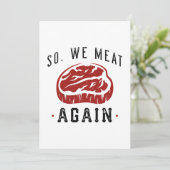 Also essen wir wieder dankeskarte (Stehend Vorderseite)