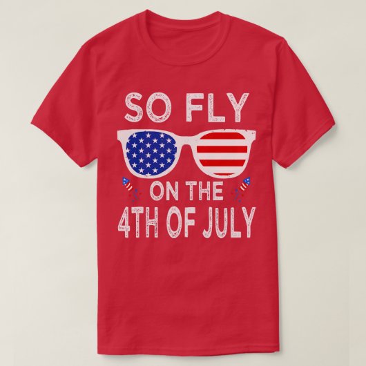 Also fliegen Sie am 4. Juli (1) T-Shirt (Design vorne)