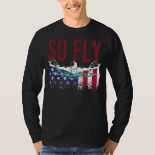 Also Fliegen U's Schwimmteam Sport schwimmen T-Shirt