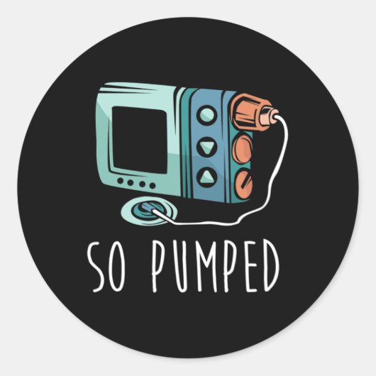 Also förderte Diabetiker Lebensdiabetes Aufklärung Runder Aufkleber (Vorderseite)