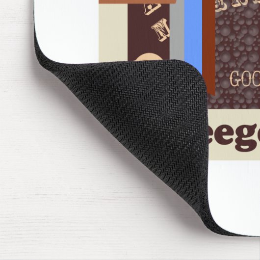 Also Freaky Squeegee Board Mousepad (Ecke)