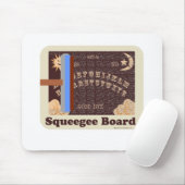 Also Freaky Squeegee Board Mousepad (Mit Mouse)