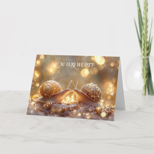 Also freuen wir uns, Valentins Karte zu sehen (Vorderseite)