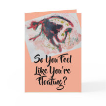 Also fühlt man sich, als ob man schwimmt, bekommt 