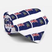 Also, Georgia und Sandwich Flag Krawatte (Gerollt)