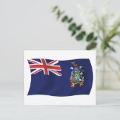 Also Georgien und Sandwich Flag Postkarte (Stehend Vorderseite)