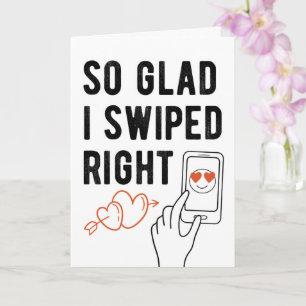 Also Glad, ich habe nach rechts geschwommen Karte