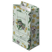 Also glücklich grüne St Patrick's Day Sugar Skulls Kleine Geschenktüte (Vorderseite Schrägansicht)