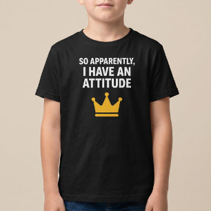 Also habe ich anscheinend ein T-Shirt mit einer At