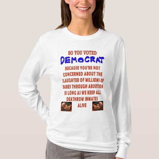 ALSO HABEN SIE DEMOKTAT GESTIMMT T-Shirt (Vorderseite)