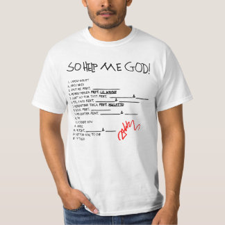 Also hilf mir Gott! Musik T-Shirt