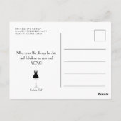 Also in der Liebe! Postkarte (Rückseite)