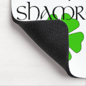 Also Irisch Kackte ich Kleeblätter! Mousepad (Ecke)