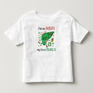 Also, irisch tut mir meine Leber weh Kleinkind T-shirt