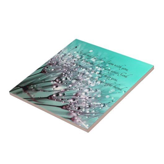 Also keine Angst vor Isaiah 41:10 Bibelverse Fliese (Seite)