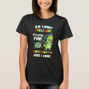 Also, lange Vorschule schauen Kindergarten hier, i T-Shirt